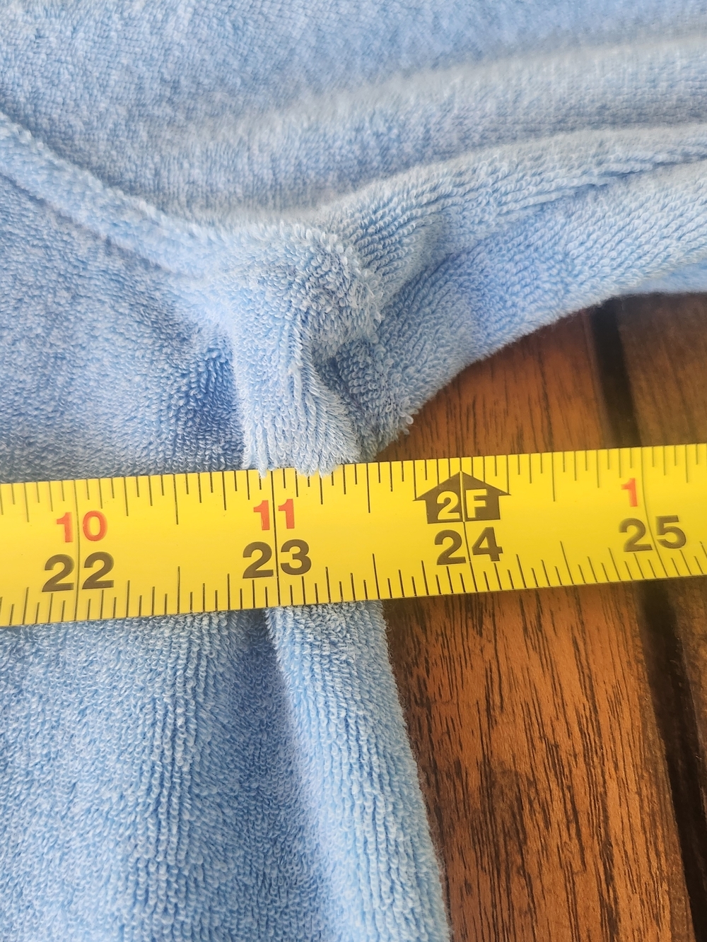 Women's Sky Blue Vineyard Vines Terry Towel Hoodie Tasseled Drawstrings Sz XL - Picture 9 of 12